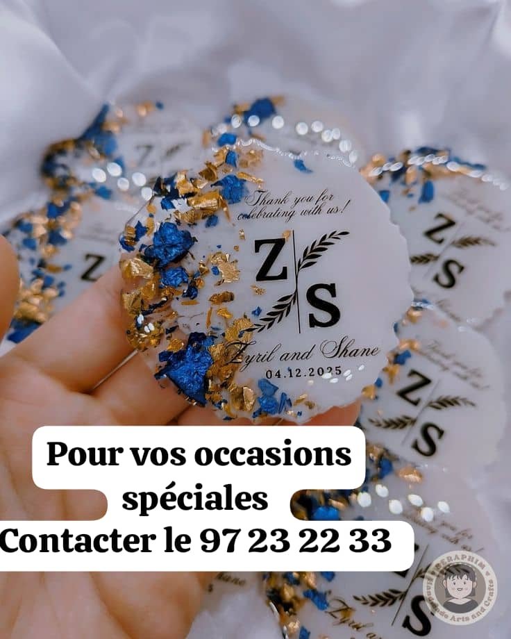 Vignette 2 : Résine personnalisable en toute catégorie