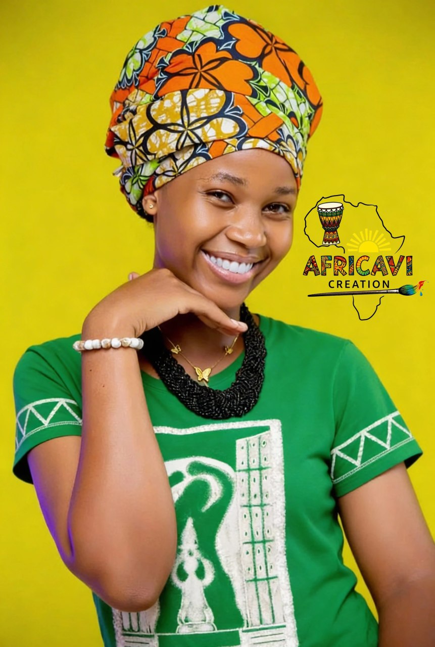 Vignette 6 : Tshirt artisanale batiks