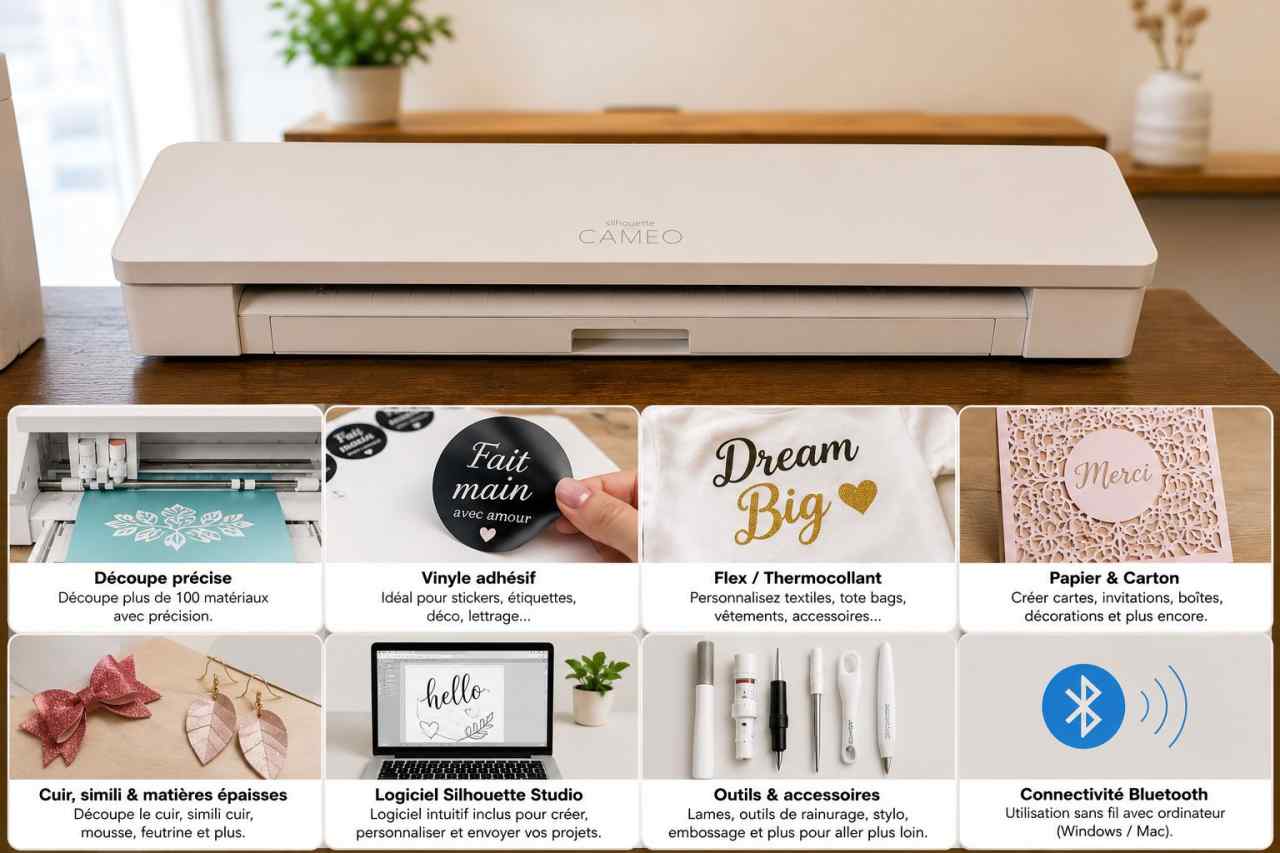 Vignette 4 : Silhouette CAMEO 4