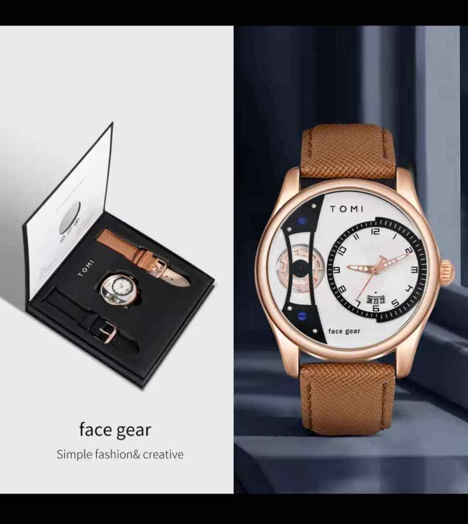 Vignette 3 : Ensemble Montre TOMI Face Gear + Bracelet